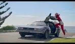 Still from the Local Digital Back to the Future parody TV commercial