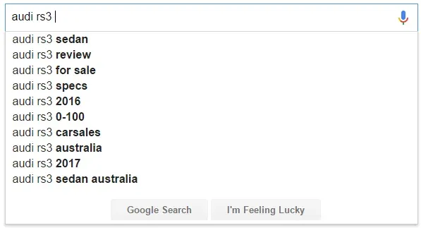 autocomplete