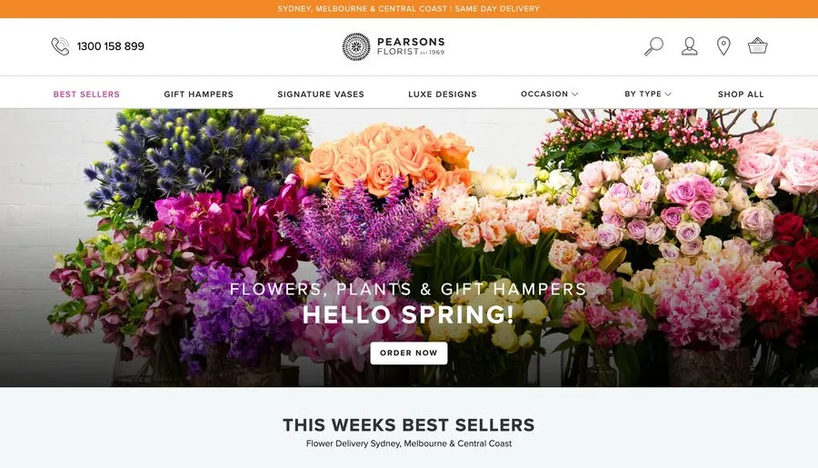 The Pearsons website