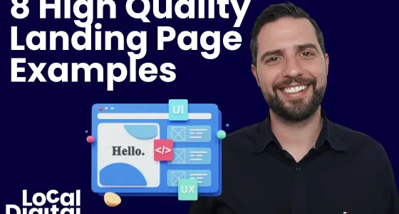 8 High Quality Landing Page Examples