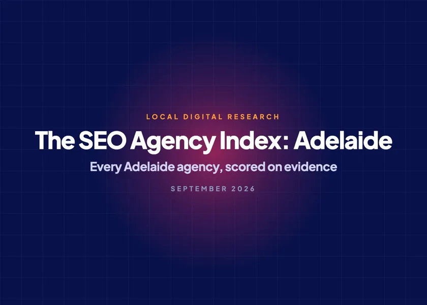 The Australian SEO Agency Index, Adelaide, September 2026