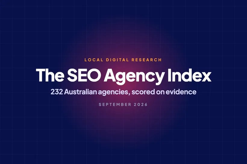 The Australian SEO Agency Index, September 2026