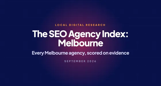 The Australian SEO Agency Index, Melbourne, September 2026