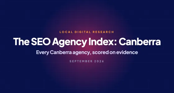 The Australian SEO Agency Index, Canberra, September 2026