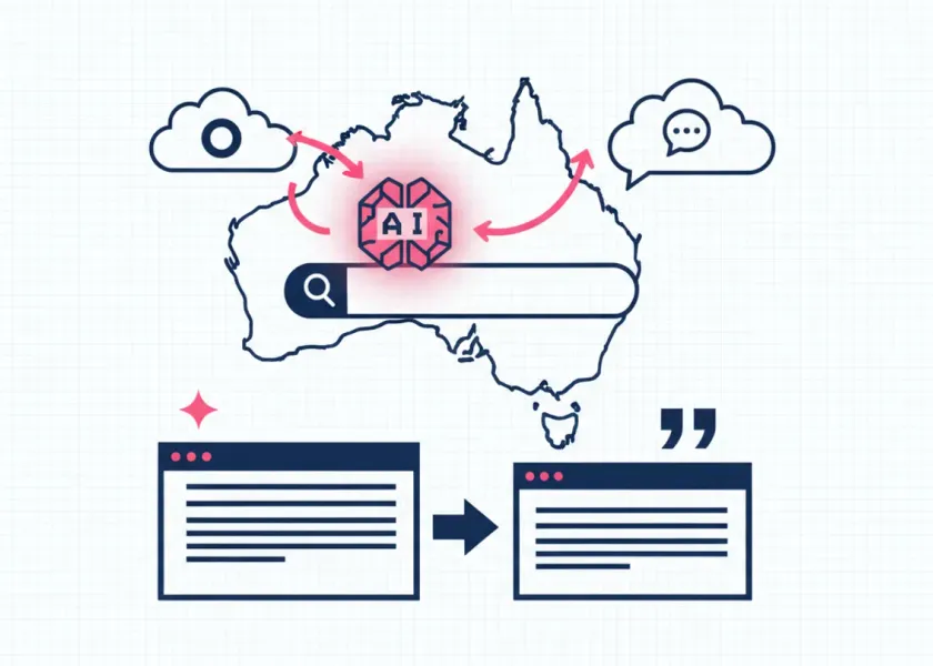 Illustration for How to get your business cited in Google AI Overviews (and ChatGPT) in Australia