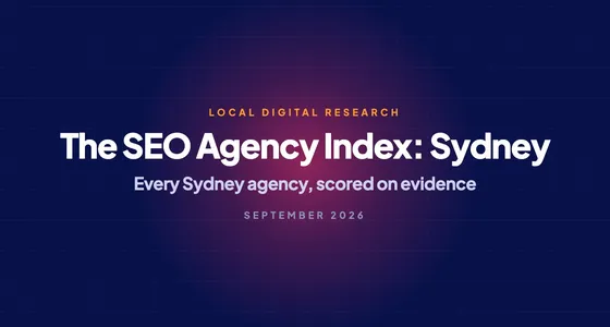 The Australian SEO Agency Index, Sydney, September 2026