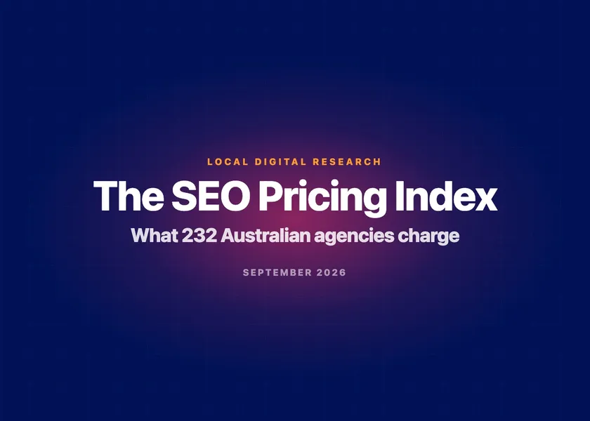 Chart of published monthly SEO prices from 232 Australian agencies