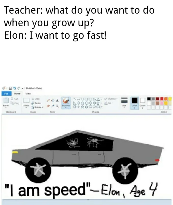 Elon Musk Cybertruck Meme