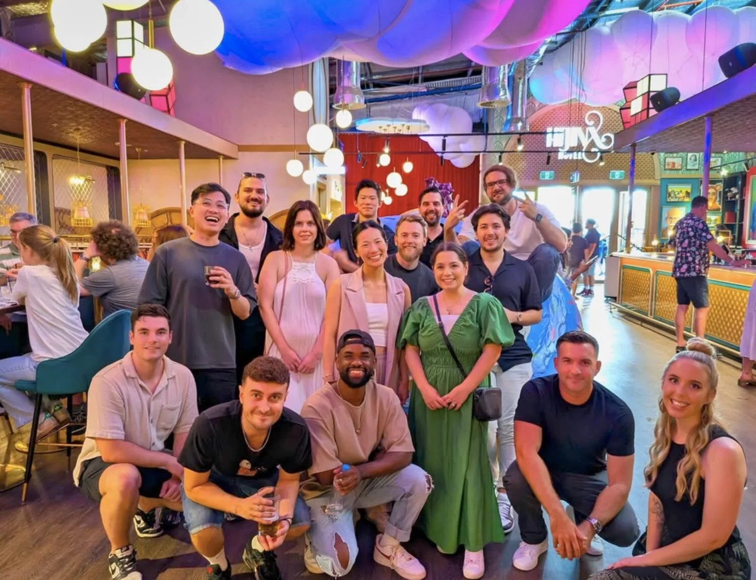 The Local Digital team out together