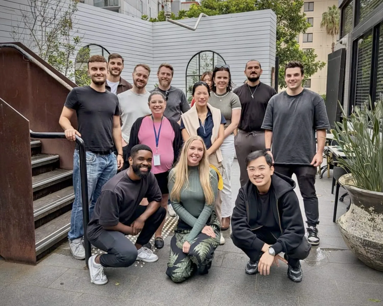 The Local Digital team outside the office