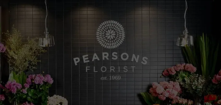 The Pearsons Florist shopfront flower display