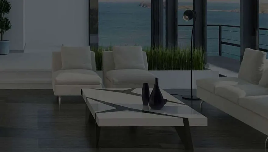 A climate-controlled living space overlooking the water, from DeepChill