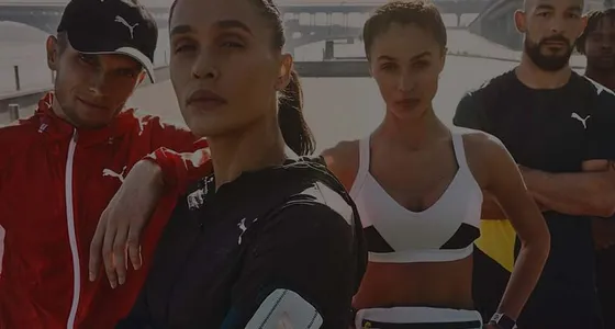 A group of athletes in training gear, from IN SPORT