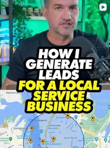 How I generate leads for a local service business