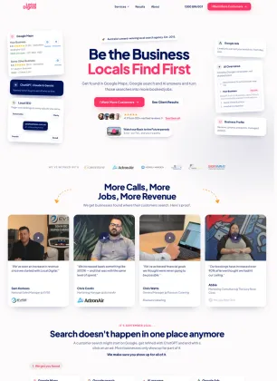 The Local Digital website