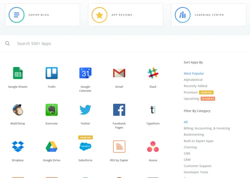 Zapier Are Doing SaaS SEO Really Well